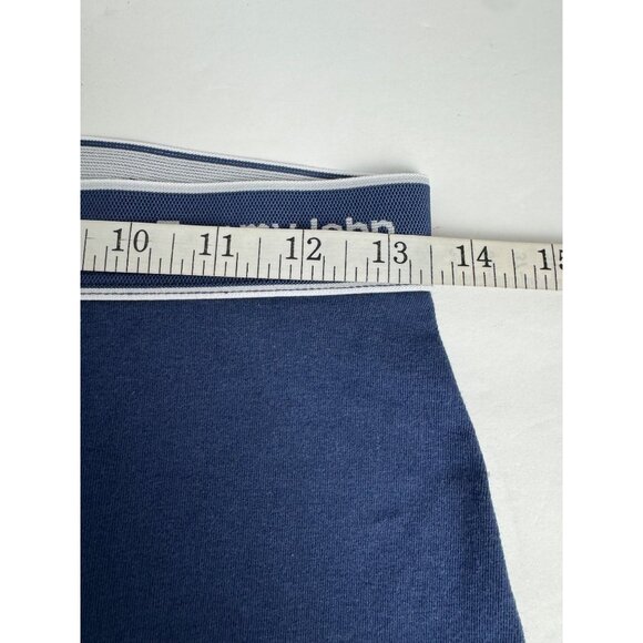 Tommy John NWOT 3 Pack Boxer Briefs Men Small Blue Grey Black Cotton Stretch - Picture 9 of 11